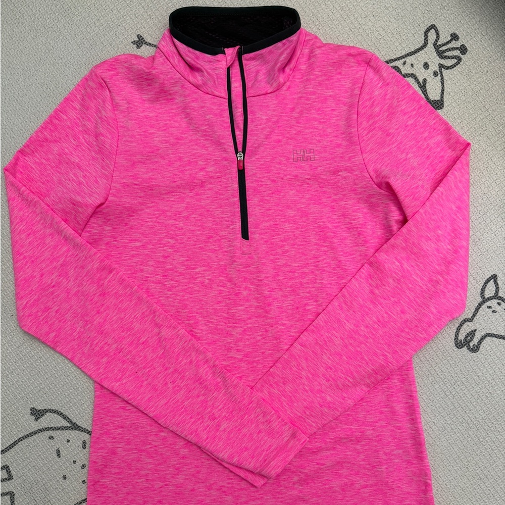 Helly Hansen Pink Half-Zip Pullover - image 1